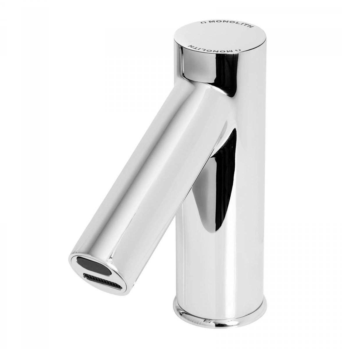 MONOLITH Bateria umywalkowa bezdotykowa - mosiądz chromowany - dł. 120 mm 10360003 MO-TA-04