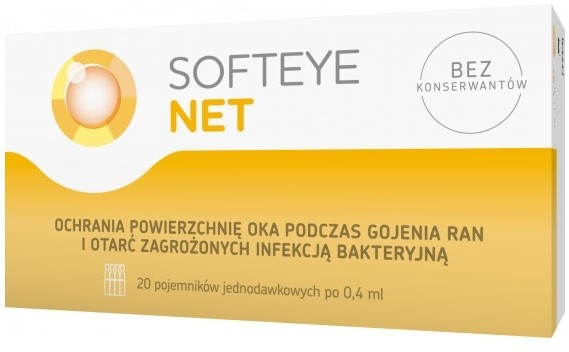 Polpharma Softeye Net żel do oczu x20 pojemników po 0,4ml