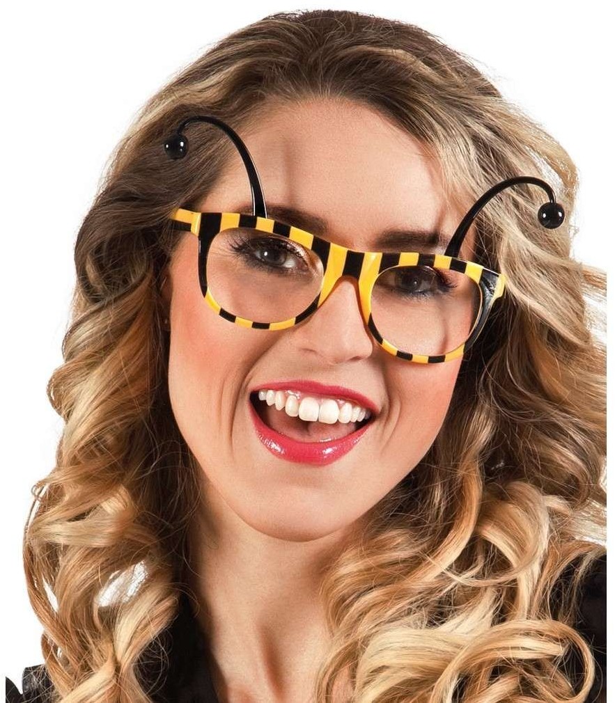 GoDan Okulary, pszczółka, żółto-czarna