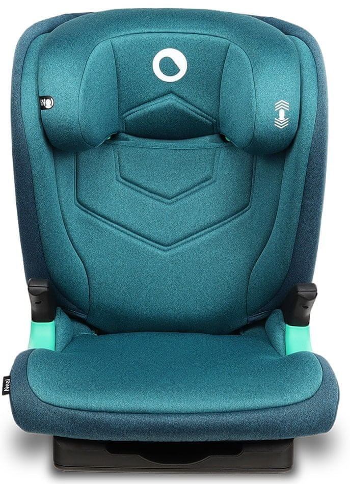 LIONELO fotelik samochodowy 15 36 Kg I size z isofix NEAL green turquoise