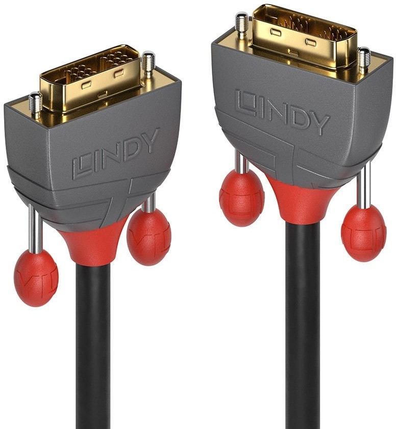 Lindy 36243 Kabel DVI-D Single Link Anthra Line 25m LY-36243