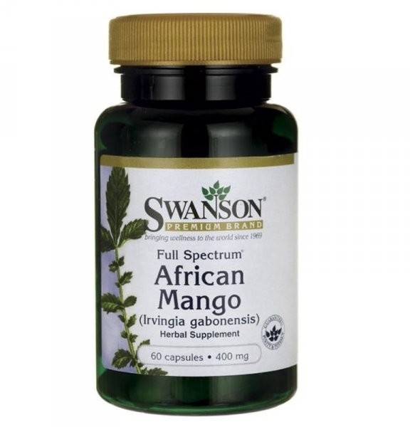 SWANSON Full Spectrum African Mango (Irvingia Gabonensis) 400 mg 60 kaps. SW325