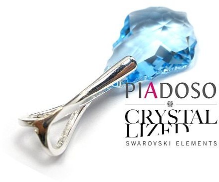 Swarovski Arande SREBRO WISIOREK AQUA 16 CERTYFIKAT 1127791237