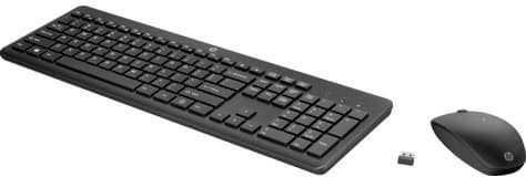 HP 235 Wireless Mouse & Keyboard Combo 1Y4D0AA UKHPDRZSBB00009