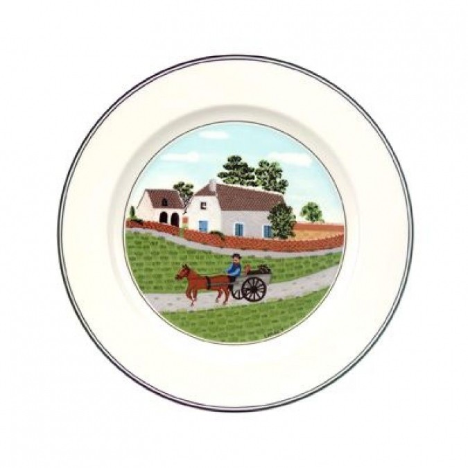 Villeroy & Boch Design Naif Talerz sałatkowy Rolnik średnica: 21 cm (10-2337-2642)