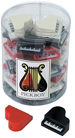 Gewa Spitzer Piano/Flügel schwarz/rot/weiß Box 30 Stück 976044