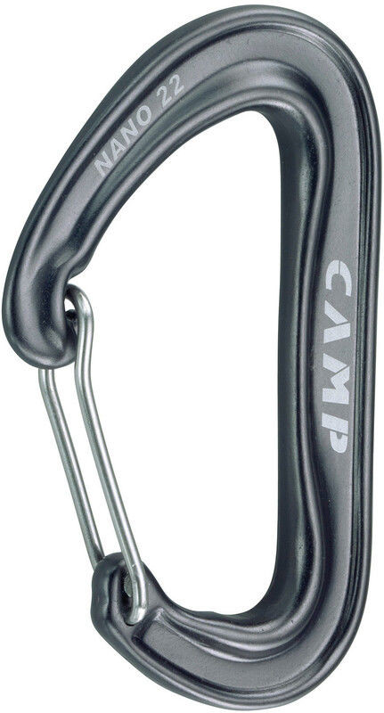 Camp Nano 22 Karabinek, gun metal 2020 Karabinki niezakręcane 233510