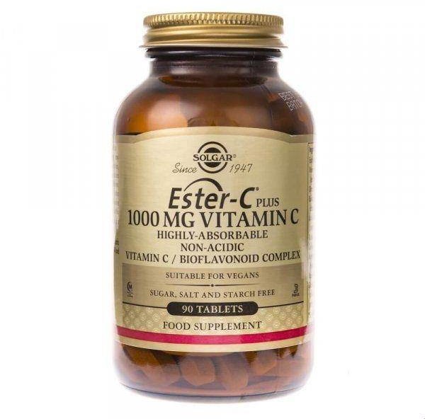 Solgar Ester C Plus - Witamina C 1000 mg (90 tabl.)