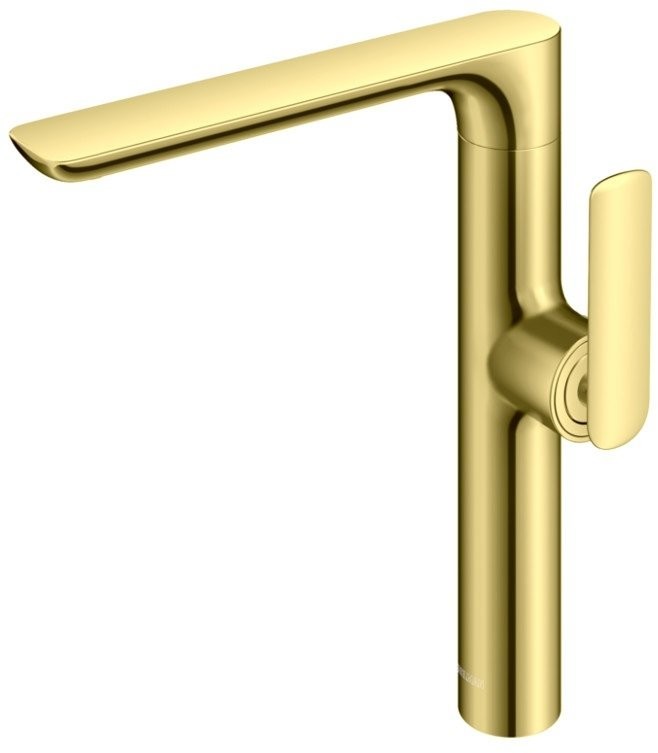 KOHLMAN Experience Gold bateria umywalkowa wysoka złoty połysk QB175EGD