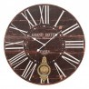 Clayre & Eef Zegar Vintage z Wahadłem 6KL0764