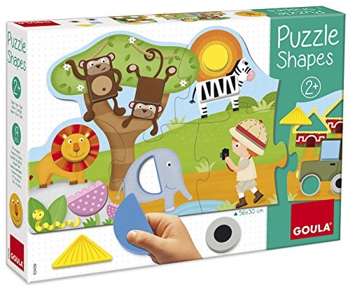 Goula Znane d53439 Puzzle podłogowa z Safari-dowiedzieć się więcej o