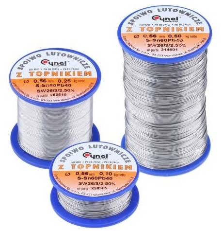 Spoiwo lutownicze 1000g/1mm