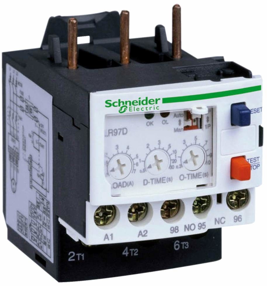Schneider Electric Elektroniczny-przekaźnik-dla-silnika-TeSys-5-25A-24V-AC-DC LR97D25B