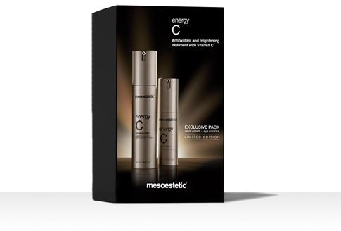 Mesoestetic Zestaw Energy C, krem pod oczy 15 ml + krem do twarzy 50 ml, EDYCJA LIMITOWANA 1067-uniw