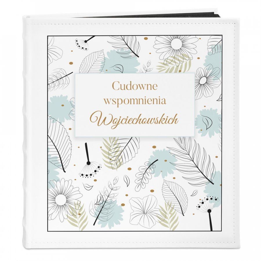 NA Murrano Album Zdjęcia Duży Rodzinny Cudowne Wspomnienia Nadruk ALB-BC-BK-UV-041