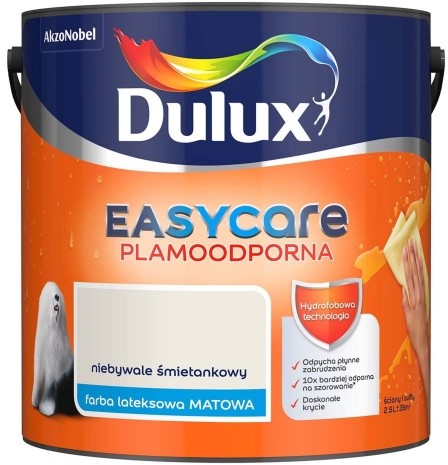Dulux Farba EasyCare niebywale śmietankowy 2,5 l