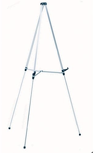 Nobo q50e  Telescoping display trójnożną podstawką, do 12 kg, rur od  do 59 cm, aluminiowe wykończenie z nogami, 109 x 109 cm, 1 sztuka 50E
