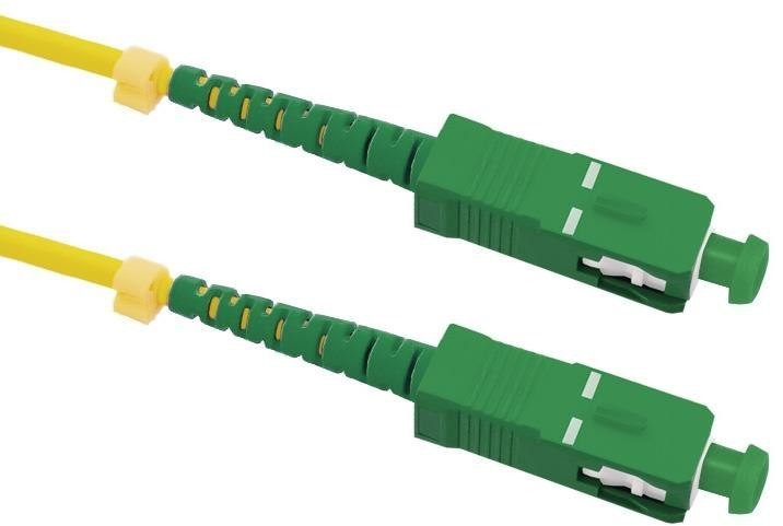Qoltec Patchcord Światłowodowy SC/APC - SC/APC SM 9/125 G652D 0,5m 54280