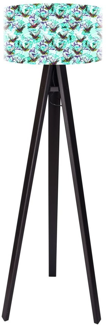 Macodesign Lampa podłogowa Szalony koliber tripod-foto-422p-cz, 60 W