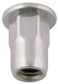 Connect 32804 nakrętki nitów ślepych, z łbem sześciokątnym, 6 MM, 50 sztuki 32804