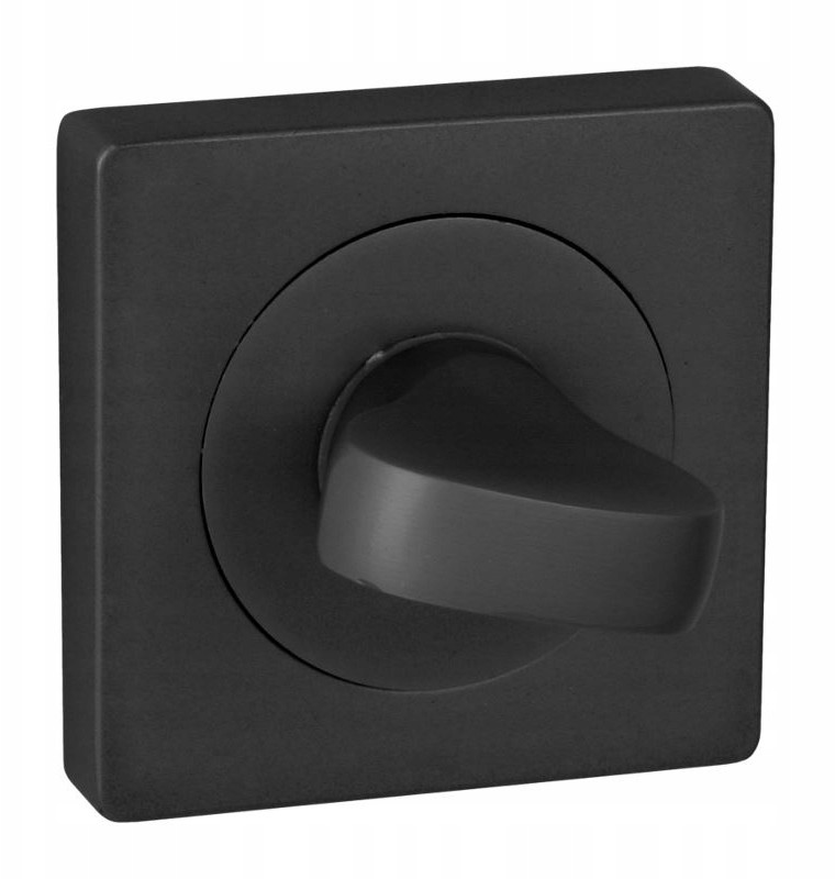 Szyld Quadro-qr Czarny Wc