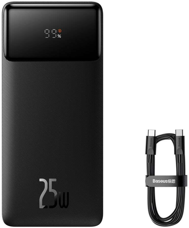 Baseus Powerbank Bipow PPBD25K 25W Digital Display 20000mAh Black 13829