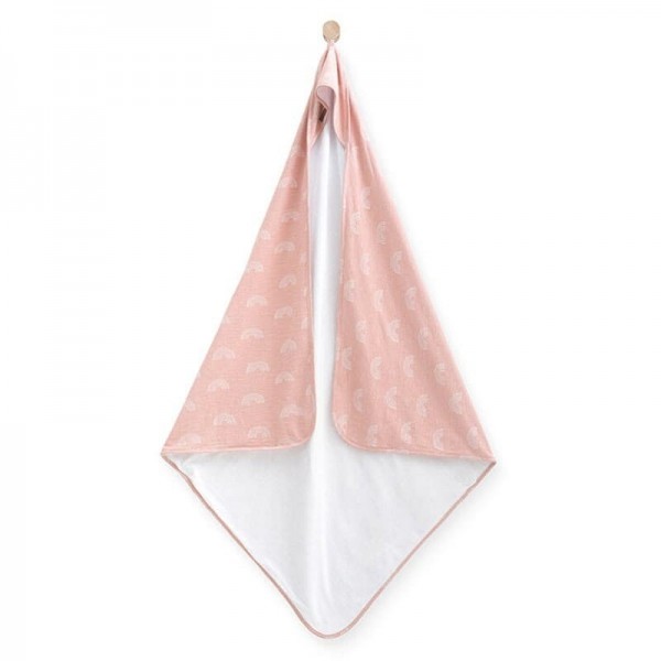 Jollein Baby & Kids Ręcznik Kąpielowy 100 x 100 Rainbow Blush
