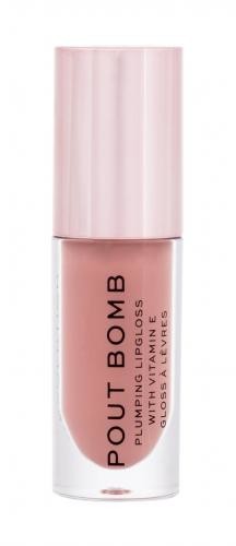 Makeup Revolution Pout Bomb błyszczyk do ust nadający objętość z wysokim połyskiem odcień Doll 4.6 ml