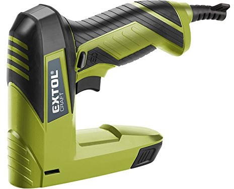 Extol Craft elektryczny zszywacz/urządzenia do paznokci, magazyn 60 uderzeń/min, 45 W, 110-ER, zszywek i gwoździ 6  14 MM, 1 sztuka, zielony, 420101