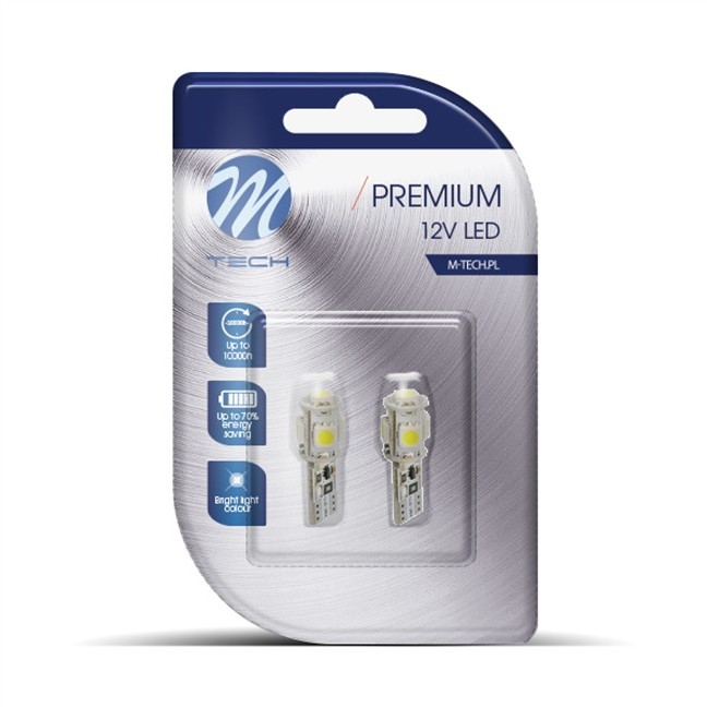 CANBUS DIODA LED L321 W5W BIAŁA