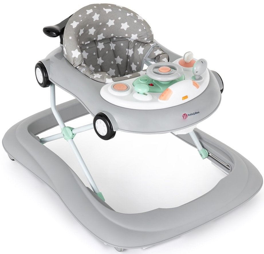 PETITE&MARS chodzik z dźwiękiem Cabrio Grey