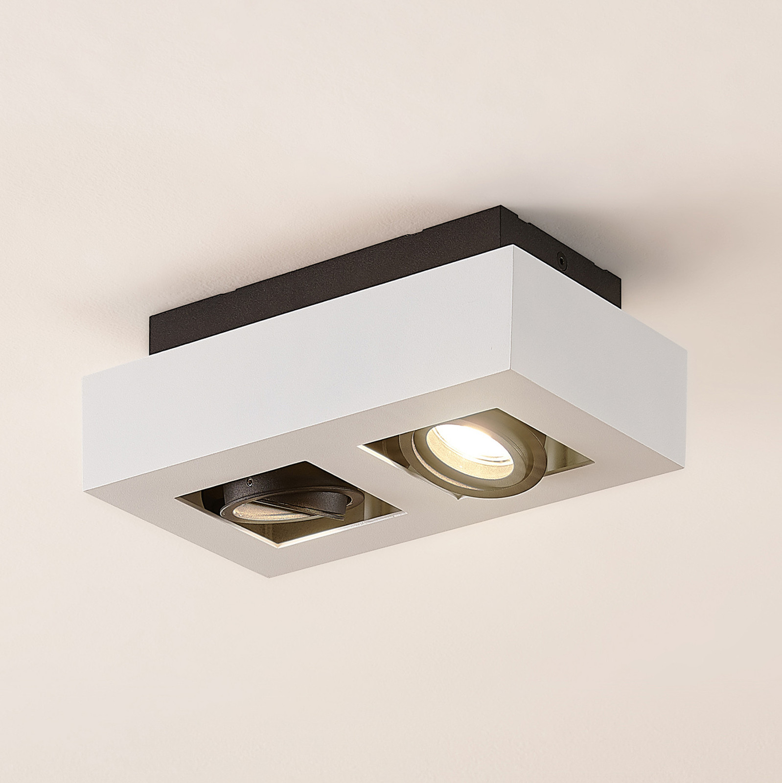 Arcchio Arcchio Vince lampa sufitowa, 25x14cm biała