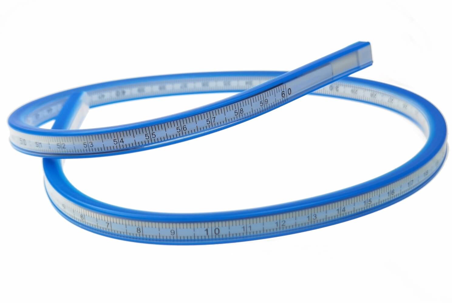 Donwei Krzywik krawiecki miara elastyczna do mierzenia krzywych 60cm DF-060