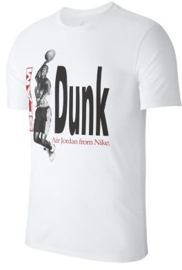 Nike Męski T-shirt do koszykówki Jordan Air Photo - Biel 939614-100