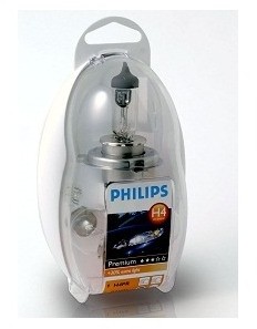 Philips Zestaw żarówek z H4 Easy Kit 55473EKKM