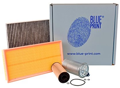 Blue Print adv182134 konserwacji paczka/inspekcji paczka, wnętrze Filter Set (1 X filtr oleju filtr powietrza, 1 X, 1 X, 1 X filtr paliwa filtr) VW Golf 4 1.9 1997  2006 (TDI) ADV182134
