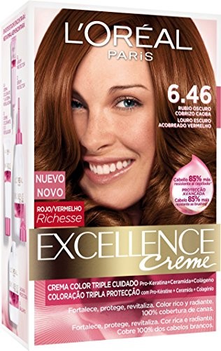 Loreal Creme # 6,46 rubio Oscuro cobrizo caoba 8411300565090