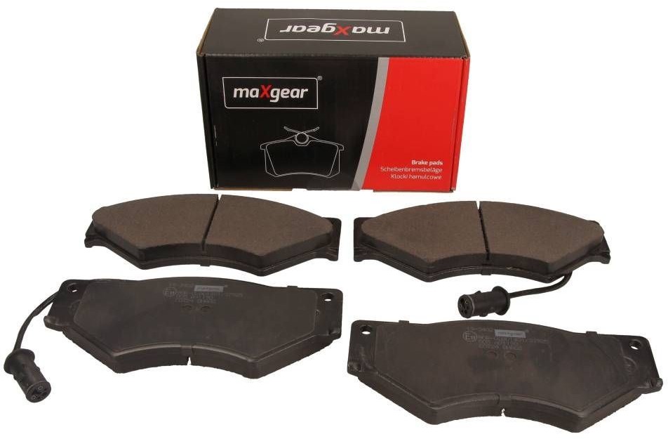 MaxGear Zestaw klocków hamulcowych, hamulce tarczowe 19-3402 19-3402