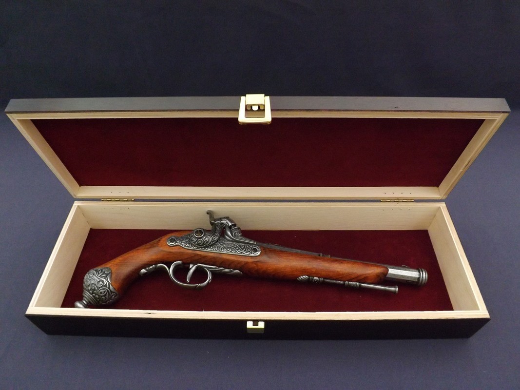 Denix SA REPLIKA PISTOLET BRESCIA W PUDEŁKU MODEL 1013G+P01 1013G+P01