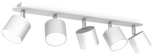 Milagro Lampa sufitowa DIXIE WHITE 5x GX53 szer. 64cm biały 5902693775980