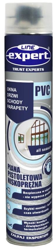EXPERT Pianka poliuretanowa pistoletowa 750 ml