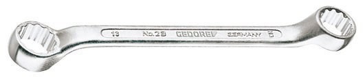 Gedore Klucz oczkowy dwustronny kształt krótki 2 B 8x9 (6051230) 6051230