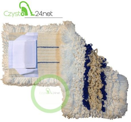 Mop trójskładnikowy DUO kieszeń+klips 40cm MTDUO4001