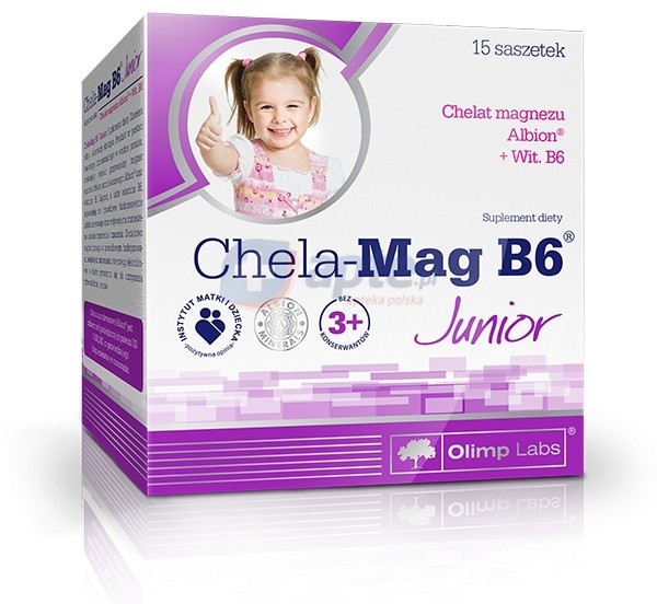 Olimp Laboratories Olimpek Chela-Mag B6 Junior x15 saszetek