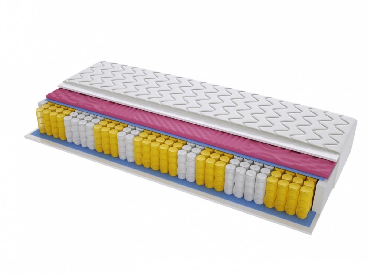 Sweetsen Materac Kieszeniowy Bolonia Molet 110x200
