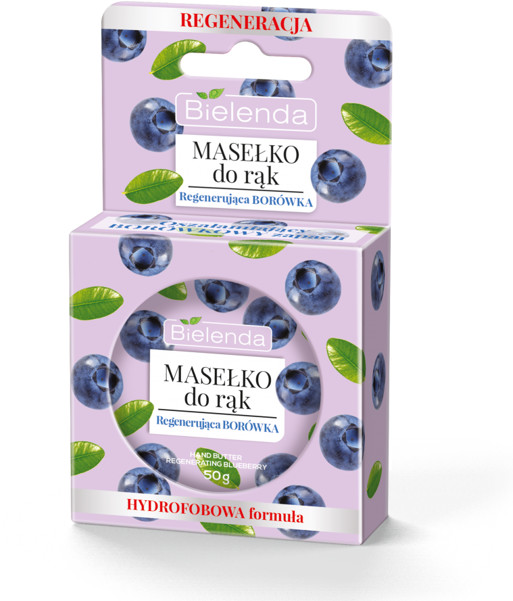 Bielenda Masełko do rąk Regenerująca Borówka 50g