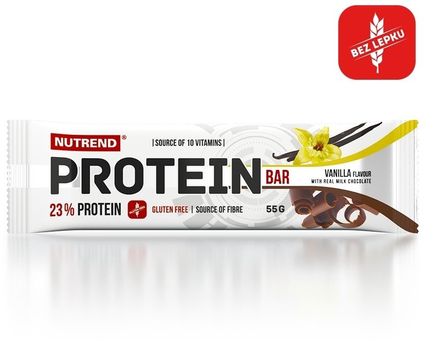 Nutrend PROTEIN BAR 55g vanilia