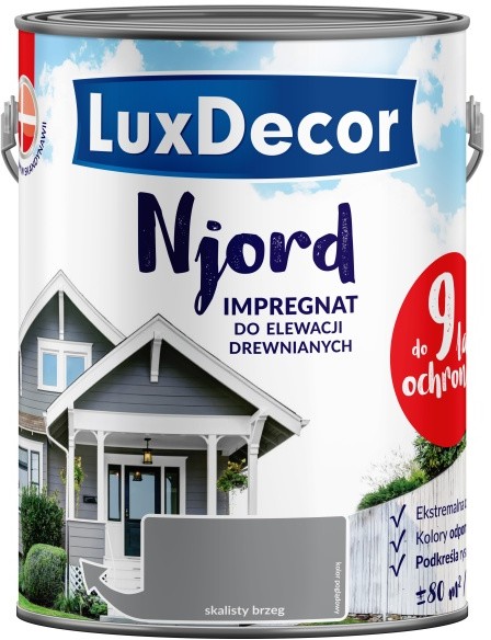 Impregnat do elewacji Njord skalisty brzeg 5 l 15830