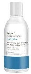 Tołpa Dermo Face Hydrativ Nawilżający płyn micelarny do mycia twarzy i oczu 400 ml XXL TOLPAHYDRATIVPLYN