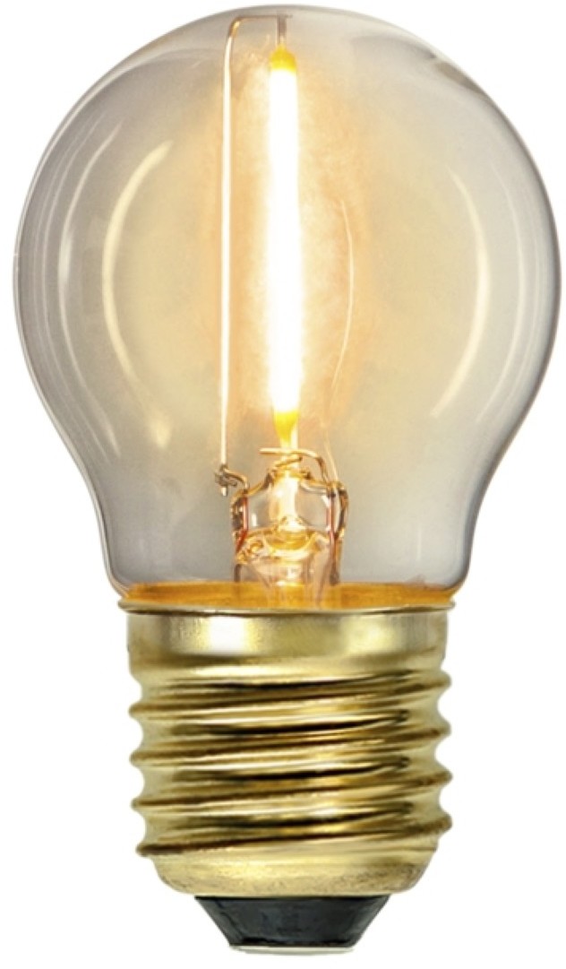 STARTRADING Żarówka LED E27 0.8W 2100K G45 SOFT GLOW 353-14